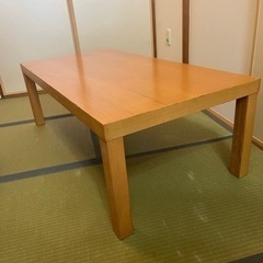 無印良品ブナ材テーブル