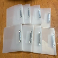 無印良品　半透明ファイル　B5サイズ　2穴リング式