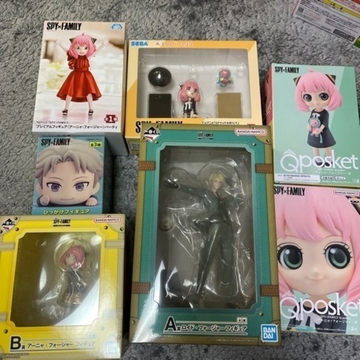 SPY×FAMILY フィギュアセット 一番くじ プライズ ストア