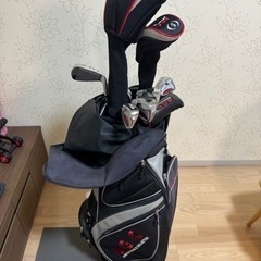 左利き用ゴルフセットの画像