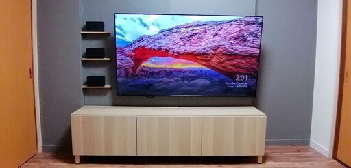 ikea イケア　テレビ台 ベストー　テレビボード　ラック　引取り限定