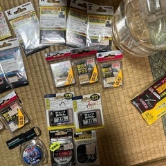 鮎釣り　針　上糸　ライン　未使用　箱に入ってる使いかけのものの画像