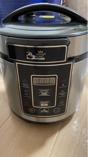 電気圧力鍋　プレッシャーキングプロ　綺麗です　ショップジャパン　圧力鍋