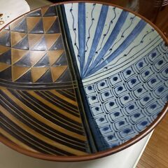 大皿模様。