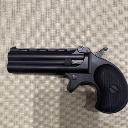 マルシン 6mmBBガスガン　ハンターデリンジャー　マットブラック　Xカート式仕様(美品)