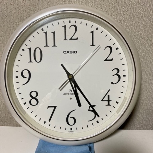 【決まりました】カシオ 電波壁掛け時計