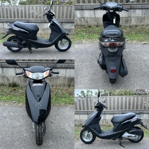 ☆AF62ディオ低燃費4ストモデル☆バッテリー・シート・プラグ・ミラーなど新品交換^_^キャブレーター交換で快調です☆50cc原付スクーター☆