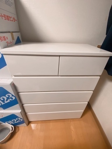 購入者決まりました！ニトリ　ハイチェスト　美品　早い者勝ち！