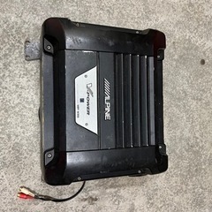 アルパイン　アンプ内蔵サブウーハー