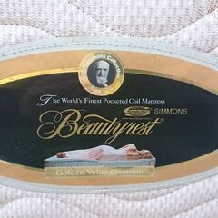 シモンズ｜Beautyrest｜Golden Value Premium｜シングルサイズマットレスの画像
