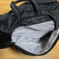 adidas ボストンバッグ　修学旅行の画像