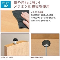 お譲りします【12/4取下げ予定】 集中デスク 個人ブース パーソナルデスク 個人デスク パネルデスク 木製 幅80cm 奥行60cm の画像