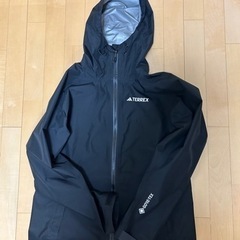 【値下げ】アディダス　ゴアテックス　ブラック　サイズXLの画像