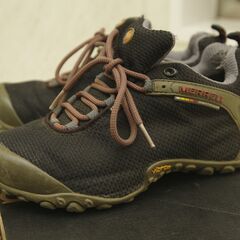 【無料】メレル　カメレオン黒（レディース）23.5cm　中古の画像