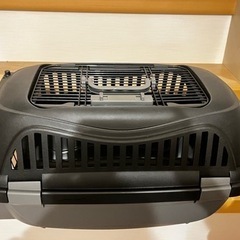 犬・猫用 キャリーケース ブラック 57.5L x 36W x 33H cmの画像