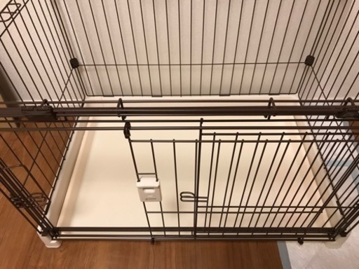 リチェル　お掃除らくらく犬　ケージ