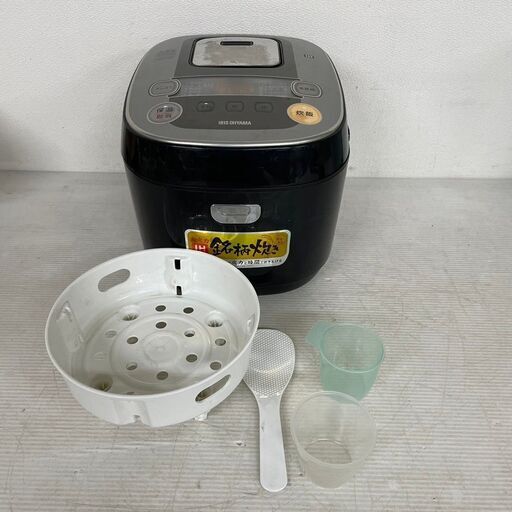【IRIS OHYAMA】 アイリスオーヤマ IH 炊飯器 RC-IB10-B 2018年製
