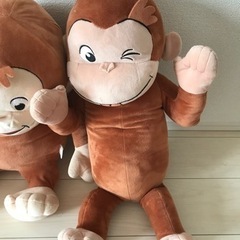 おさるのジョージ　ぬいぐるみ　の画像