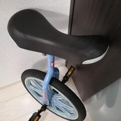 最終値下げ!1輪車moderno18インチブルーパンク無しの画像