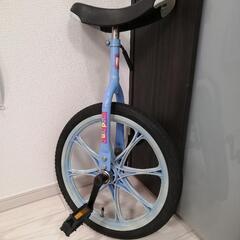 最終値下げ!1輪車moderno18インチブルーパンク無し