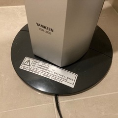 山善　扇風機　タワーファン　リモコン　2013年製の画像