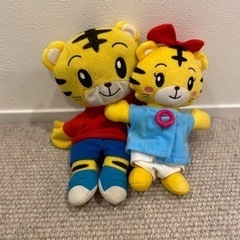 【美品】しまじろう、はなちゃん人形