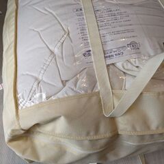 【美品】無印良品　羽毛掛け布団　防ダニ【クリーニング済】