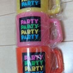 ★PARTY PARTY★スタッキングコップ 3個セットの画像