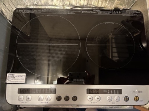 ＩＨ2口コンロ