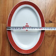 🍳台湾大同磁器小判形大皿1枚の価格ですの画像