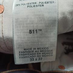 メンズデニムパンツLevi'sの画像