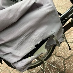 自転車シートカバー　の画像