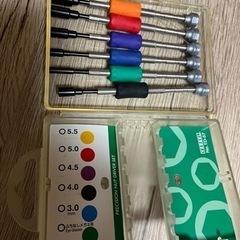 ベッセル　精密ドライバーナットセット　6本の画像