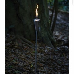 新品未使用 オイルトーチ キャンプギア 薪 焚き火の画像
