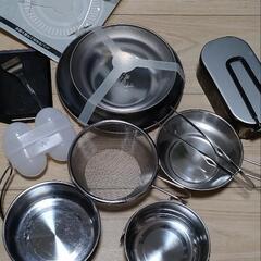 キャンプ用品　食器類