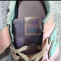 NEW BALANCE　19センチ　キッズ　スニーカーの画像