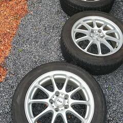 【受け渡し予定者決まりました】215/55/R17 スタッドレス...