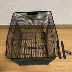 自転車後ろカゴ