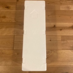 一升瓶用　発泡スチロール　梱包材の画像