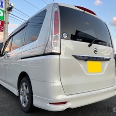 8人乗り☆月々1.2万円〜分割払い可❗️車検2年付き！大人気☆ニッサン セレナ☆HDDナビ☆走行中DVD見れます☆バックカメラ☆ETC☆両側電動スライドドア☆ドラレコ付きのフル装備☆車内広々三列シート‼️の画像