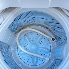 北九州市内配送無料　保証付き　2020年　洗濯機 縦型 一人暮らし 5.5kg 簡易乾燥機能付洗濯機 ハイセンス Hisense HW-K55E コンパクト シンプル 時短機能付 予約機能付
