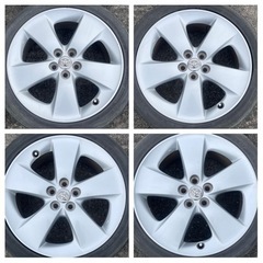 プリウス 30 トヨタ 純正17インチホイル