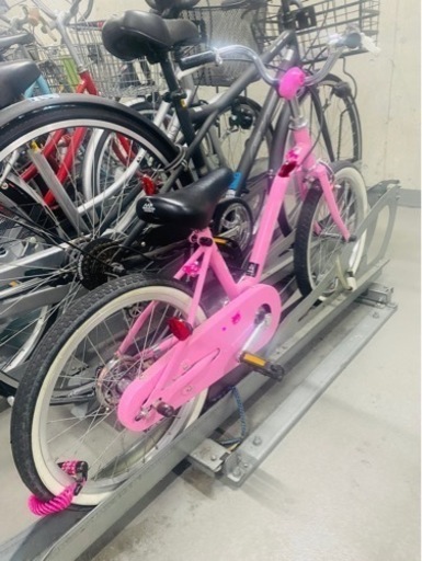 キッズ自転車　双子　女の子　中古