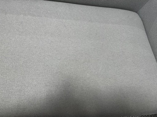 ニトリ　2.5人用布張りワイドソファ(カルム2 LGY）