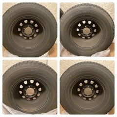 スタッドレスタイヤ　ホイール付き　ハンコック ダイナプロ　265/70R16の画像
