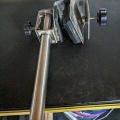 ゴムボート魚探　振動子取付け金具