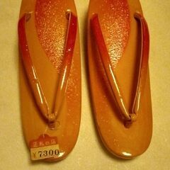 オレンジのぞうり