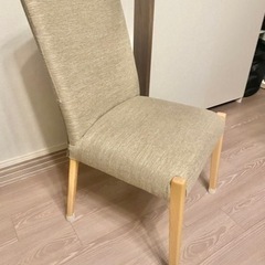 ニトリ　ダイニングチェア×2の画像