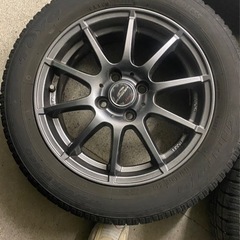 スタッドレスタイヤ15インチ　トーヨー　ホイール付きの画像