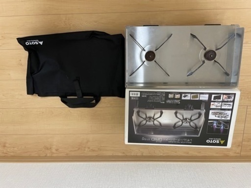 ソト　グリッド　2バーナー　キャンプ　アウトドアギア